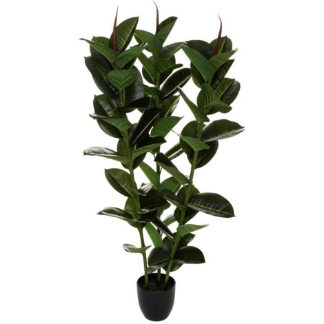 Künstlicher Ficus robusta H. 120 cm