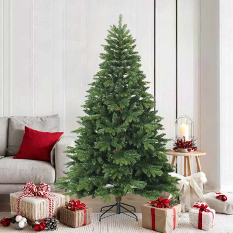 Künstlicher klappbarer Weihnachtsbaum mit Ständer Grün 180 cm vidaXL