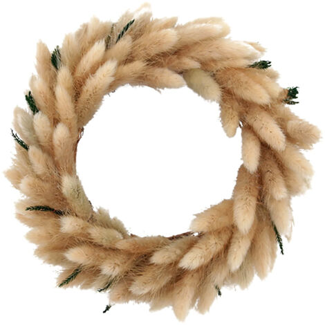Künstlicher Pampasgras-Kranz 20 cm - JINFGERNE - Elegante Boho-Dekoration für Zuhause und Veranstaltungen, perfektes Geschenk für Dekorationsliebhaber