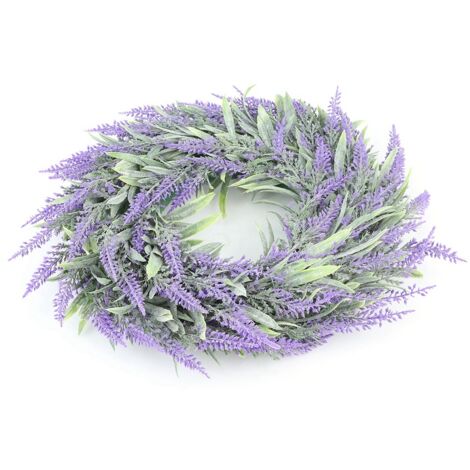Künstlicher Plastikblumenkranz für Hochzeits- und Heimdekoration