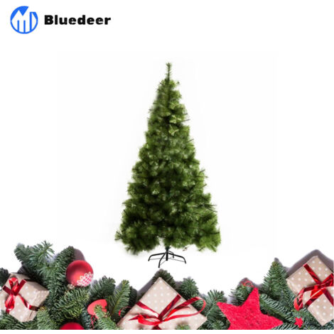 Künstlicher-Weihnachtsbaum 210 cm künstlich Tannenbaum mit 505 Spitzen Christbaum Weihnachtsdeko inkl. Metallständer für drinnen