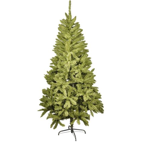 Künstlicher Weihnachtsbaum - 240 cm - Fichtengrün - Stahlbein