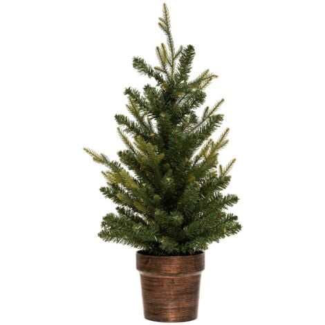 FÉÉRIC LIGHTS AND CHRISTMAS Künstlicher Weihnachtsbaum im Topf, 70 cm