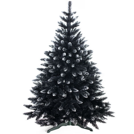 FLHF Künstlicher Weihnachtsbaum mit Kristallen DARK 150 cm