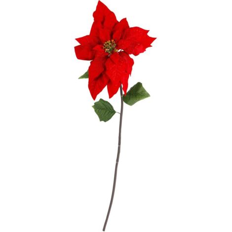 Künstlicher Weihnachtsstern 90cm Rot