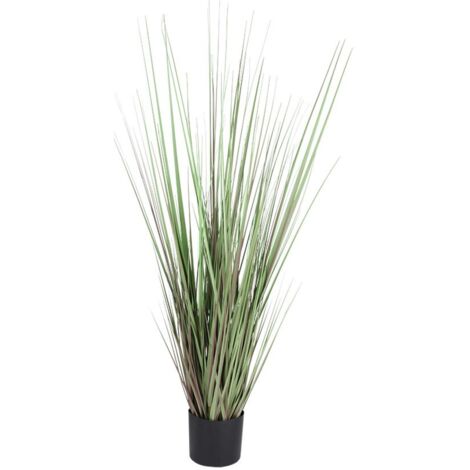 Künstliches Gras 120cm Dekogras Grashalm Kunstpflanze Zimmerpflanze Blumentopf