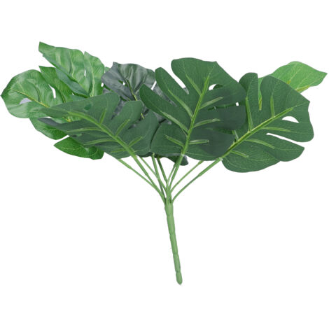 Künstliches Monstera-Blatt für DIY-Gartenwanddekoration