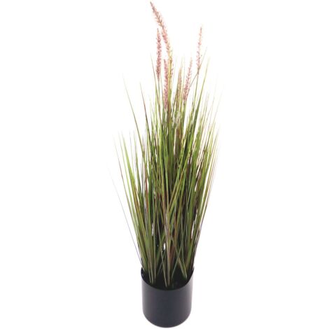 Künstliches Pampas-Gras 122cm Dekogras Grashalm Kunstpflanze Zimmerpflanze
