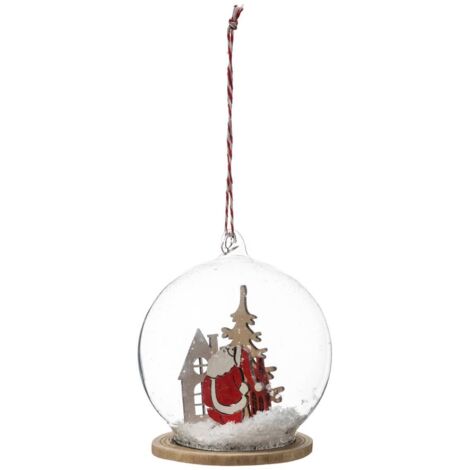 Kugel innen Themen 7,5cm Glas - Feeric lights & christmas