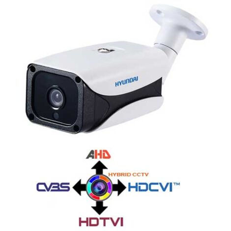 Kugel-Kamera CCTV 2.8mm HYUNDAI 4IN1 Hybrid 2.4Mpx HD@1080p IP66