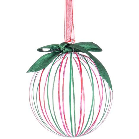 LED-Glaskugel Weihnachtsbaumkugel Warmweiß LED Transparent Mundgeblasenes  Glas mit Schalter, Dekoration, Weihnachten, Saison