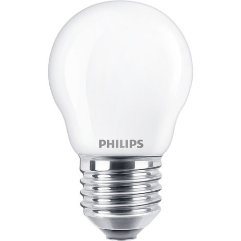 Kugelförmige LED-Glühlampe PHILIPS - EyeComfort - 4,3W - 470 Lumen - 2700K - E27 - 93013