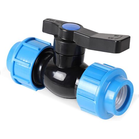Kugelhahn für Polyethylenrohre – 25 mm – Absperrventil – Für Polyethylenrohre
