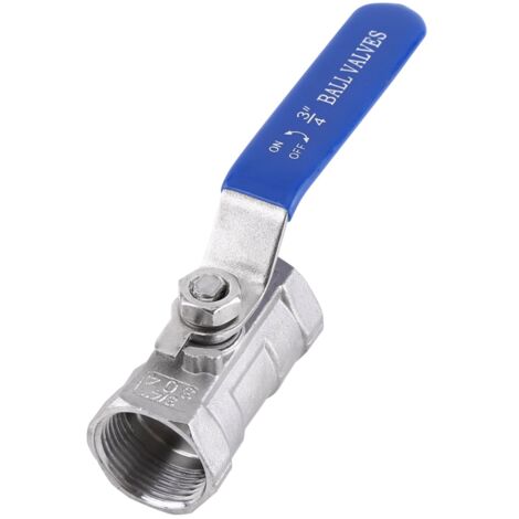 Kugelhahn für Tankrohre, hygienisches Innengewinde aus Edelstahl 304 (3/4" BSP)