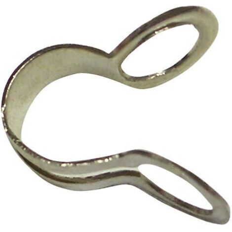 Kugelkettenhaken aus verchromtem Messing 3,2 mm. (Karton 100 Einheiten)
