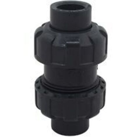 Kugelrückschlagventil 20 25 32 40 50 63 mm Schwimmbad-Rückschlagventil Rückflussverhinderer PVC-Ventil Rückschlagventil (Innendurchmesser 50 mm)