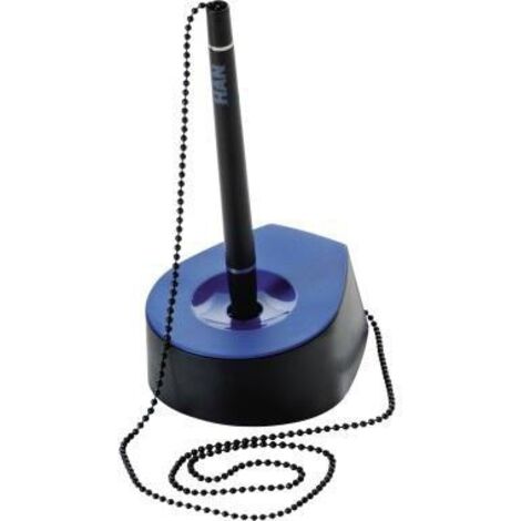 Kugelschreiberständer SALSA 6,8 x 14,8 x 9 cm (B x H x T) schwarz Polystyrol schwarz/blau