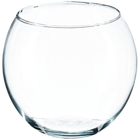 Kugelvase Glas - klar - D15 cm