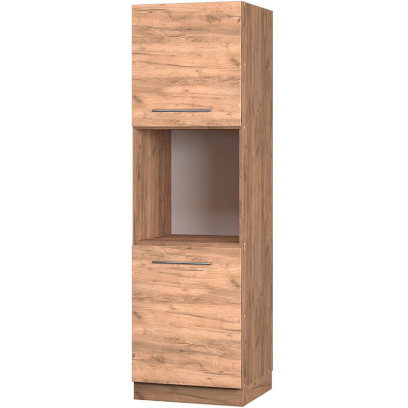 Herdumbauschrank Fame-line, Goldkraft Eiche, 60 Cm Offen, Vicco
