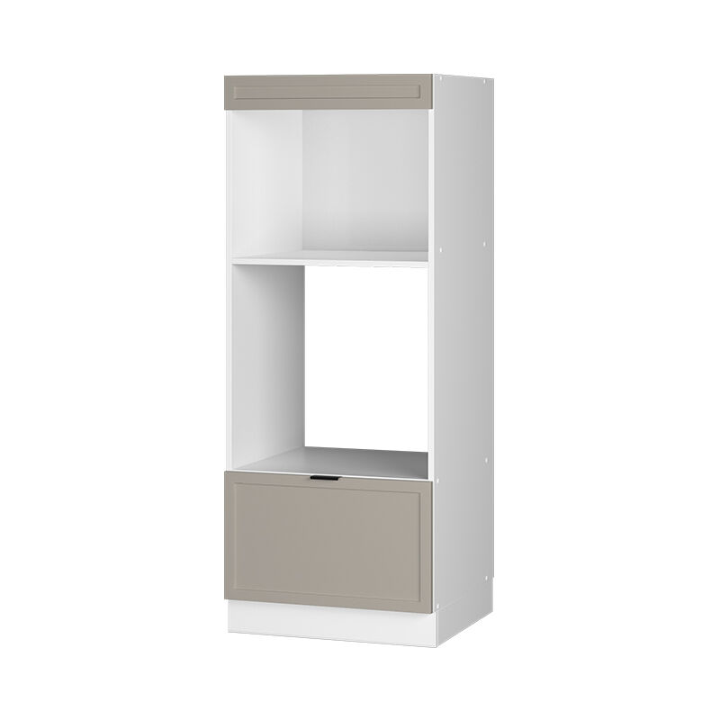 Vicco - Mikrowellenschrank Fame-line, Graubeige, 60 Cm Offen