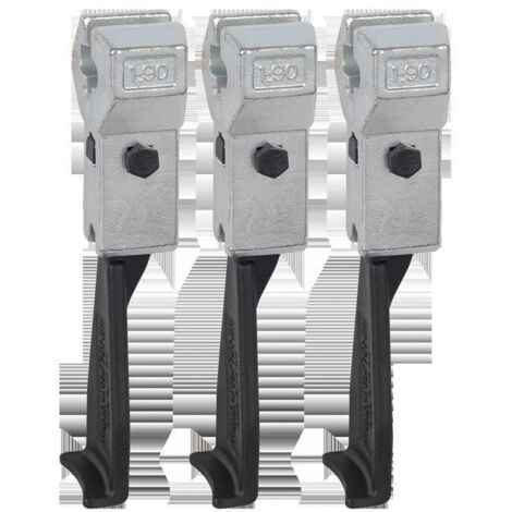 Kukko 1-91-S Satz (3) Abzughaken 100 mm für enge Zwischenräume