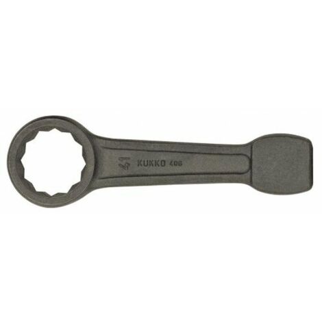 KUKKO 406-36 - Clé polygonale à frapper DIN 7444 (36 x 195 mm)