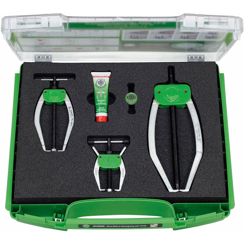 

482-DP - JUEGOS DE EXTRACTOR DE RODAMIENTOS AUTOGRIP DE 2 PATAS - Kukko