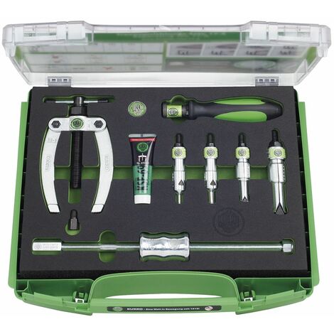 KUKKO K-22-A JUEGO PARA EXTRAER RODAMIENTOS INTERIORES CON PUENTE Y MARTILLO DESLIZANTE (6-30 MM) ALCANCE (mm)