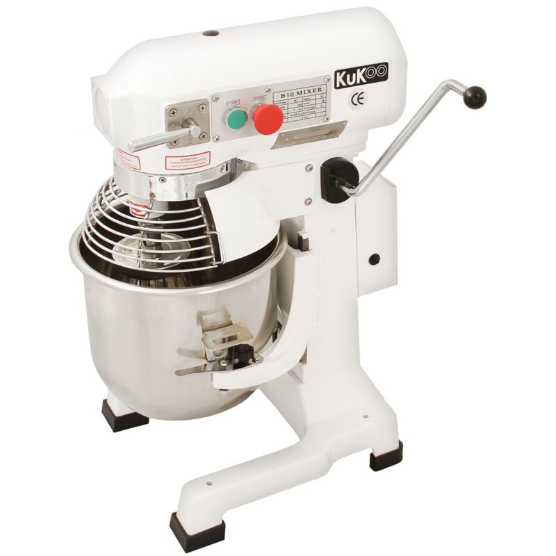 Commercial 10 Litre Planetary Food Mixer, Bakery Equipment - Kukoo