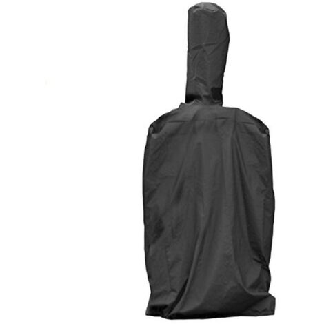 KuKoo - Cubierta de lluvia Impermeable para Horno Exterior KuKoo para Prevenir el Óxido en Negro Cubierta de Horno para Pizza Chimenea Funda Protectora para Horno de Pizza para Proteger Horno Exterior