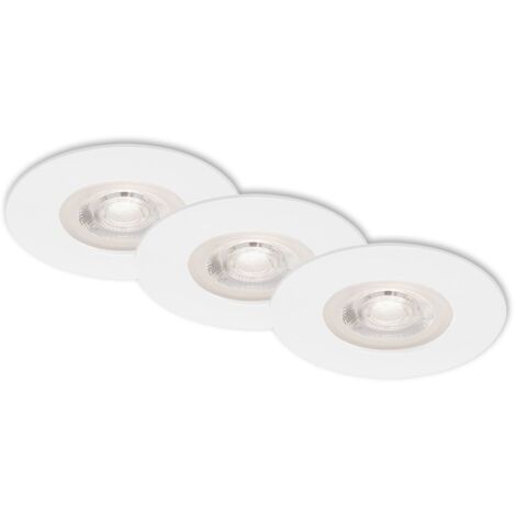 KULANA SET 3 FARETTI INCASSO D. 6,8CM/5W/460 LM BIANCO