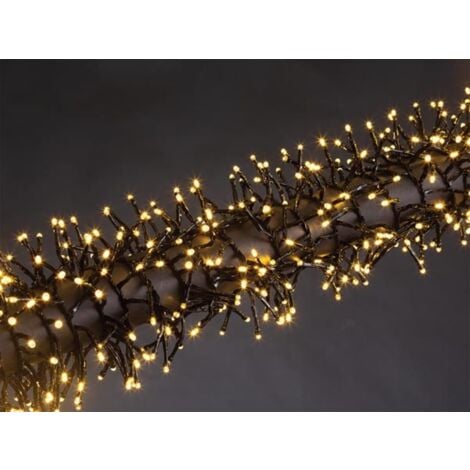VELLIGHT Kuma LED - 12 m - 1020 LEDs - Warmweiß - schwarzes Kabel - Modulator - 31 V