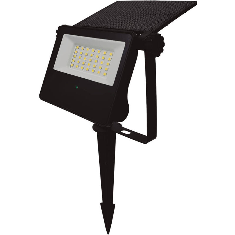GSC - Kumira Projecteur solaire led avec capteur 7W 6500K IP65 Noir