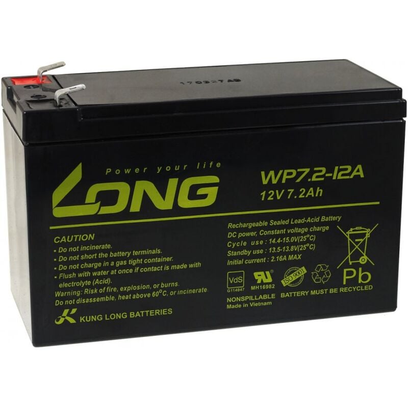 

Powery - KungLong Batería de Reemplazo para SAI APC RBC59