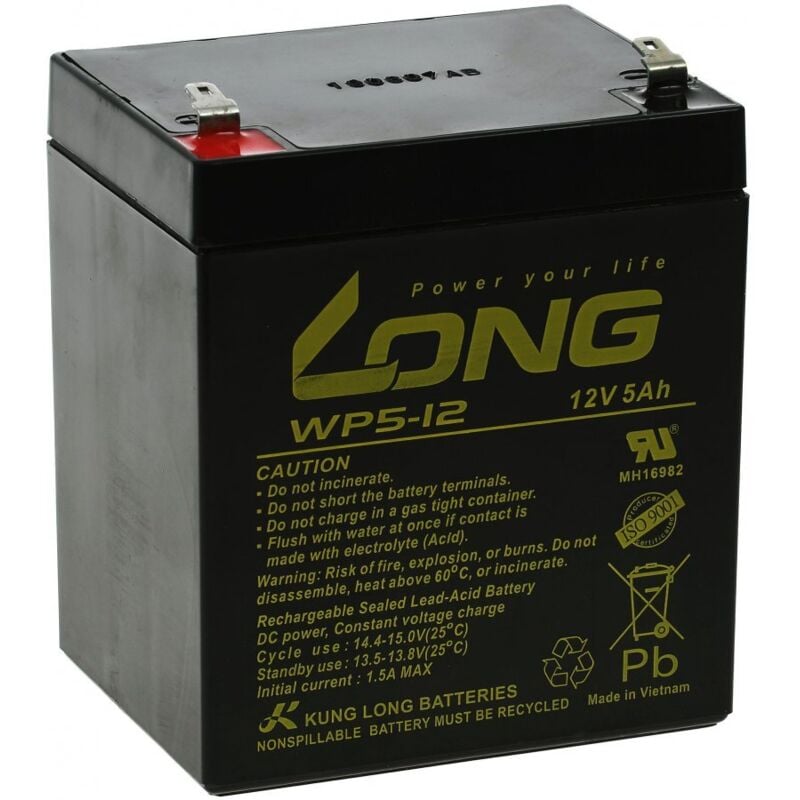 

KungLong Batería plomo adecuada para APC Back-UPS BF350-GR / BF350-RS
