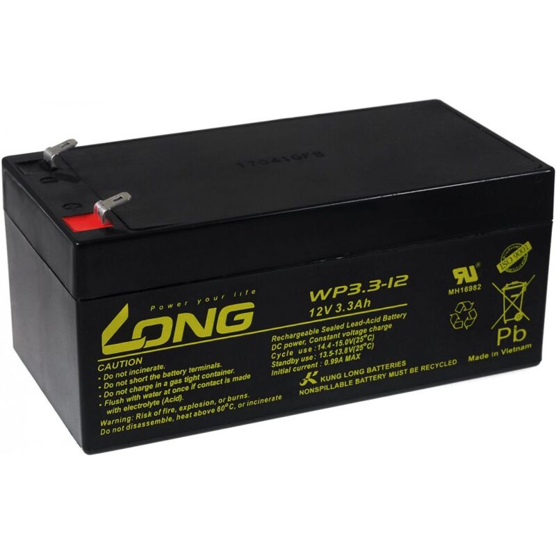 Panasonic - KungLong Batería plomo WP3.3-12v761