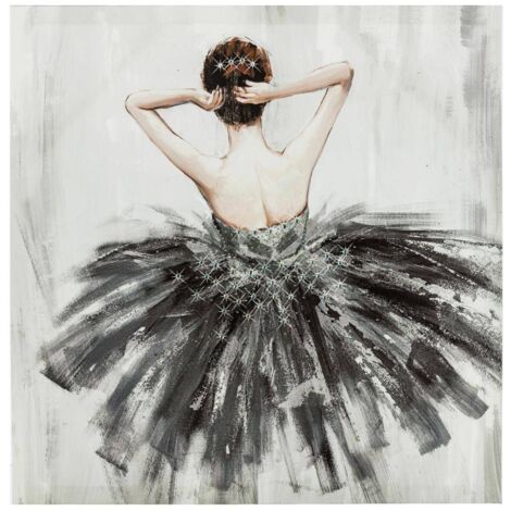 Kunstdruck Tänzerin 48 × 48 cm