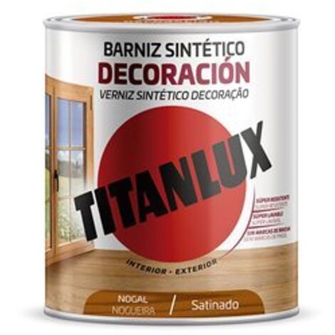 Kunstharzlack Dekor Nussbaum satiniert 750 ml titanlux m11100334
