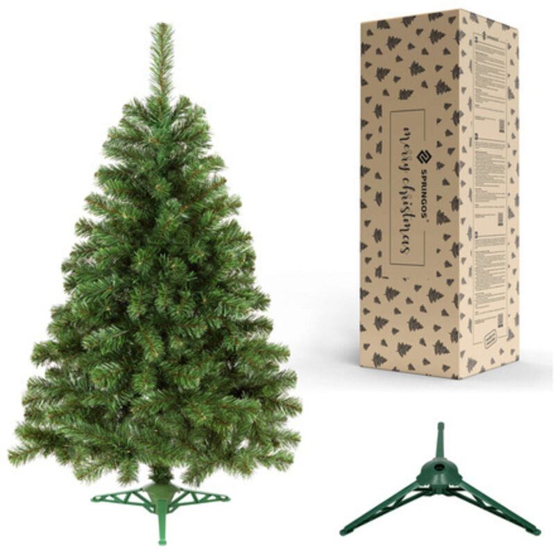 Springos Künstlicher Premium-weihnachtsbaum, 150 Cm, Grüne Tanne.