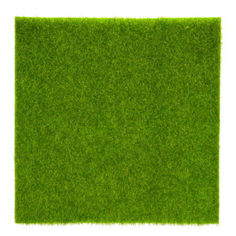 Kunstrasen für Puppenhausdekoration und Miniaturlandschaften (30x30 cm)