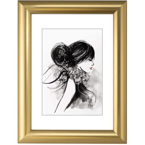 Kunststoff Bilderrahmen Sofia 40x50cm Gold