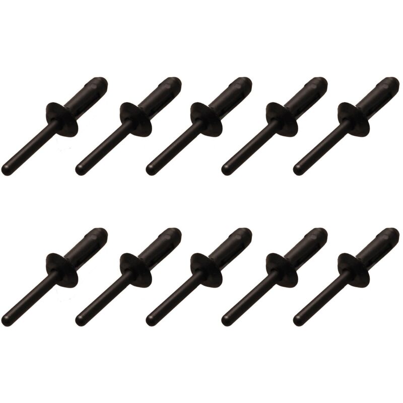 Bgs Technic - Kunststoff-Blindniete für Art. 8463 6,6 x 17,2 mm 10-tlg.
