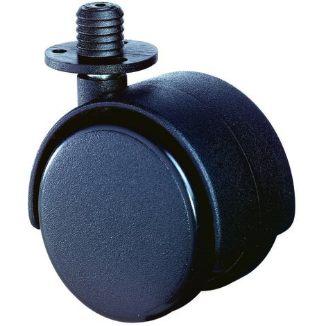 Kunststoff-Doppelrolle Ø 40 mm mit Einschlaghülse