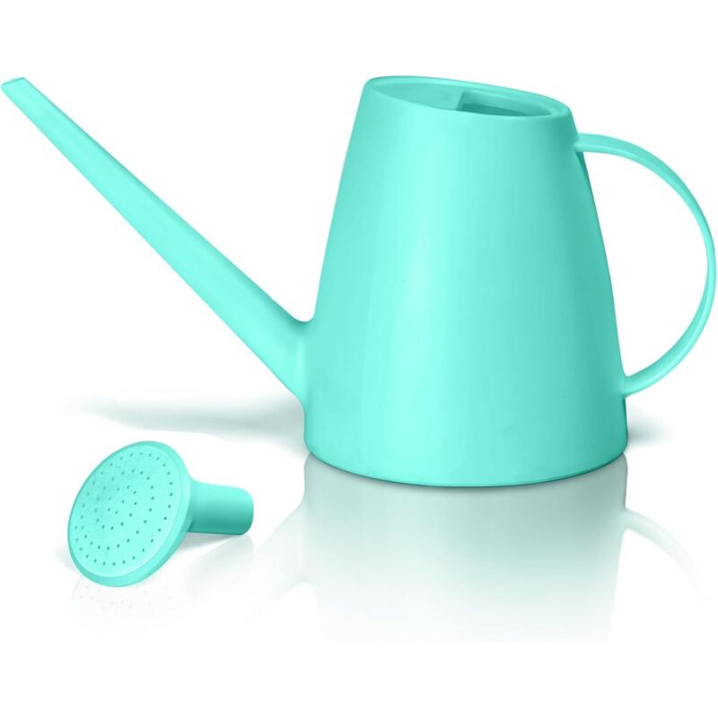 Image of Kunststoff-Gießkanne – ideal für die Pflanzenpflege zu Hause – 1/2 Gallone – Blau