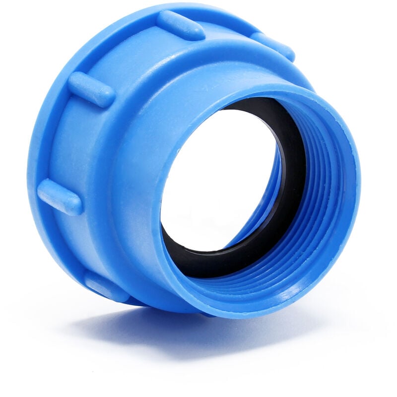 

Adaptador IBC de plástico con rosca hembra 45,48 mm (1 1/2') para contenedor con rosca basta S60x6