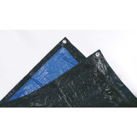 Kunststoff-Markise, 140 Gramm, 2x3 Meter, blau Metallarbeiten 351402030
