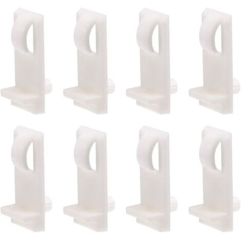 Kunststoff-Regalstützen, 5,3 mm dick, für Küchenmöbel und Bücherregale, 20 Stück