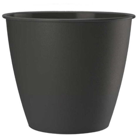 Kunststoffblumentopf AZALIA 17 cm Anthrazit matt