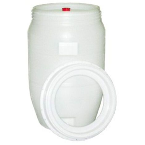 Kunststofffass, Gärfass mit Gärspund und Zapfhahn, 120L