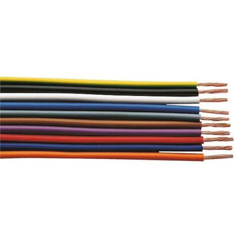 Kunststoffisolierte Leitung H05V-K 1 x 0,75 mm², hellblau - Rolle 100 m